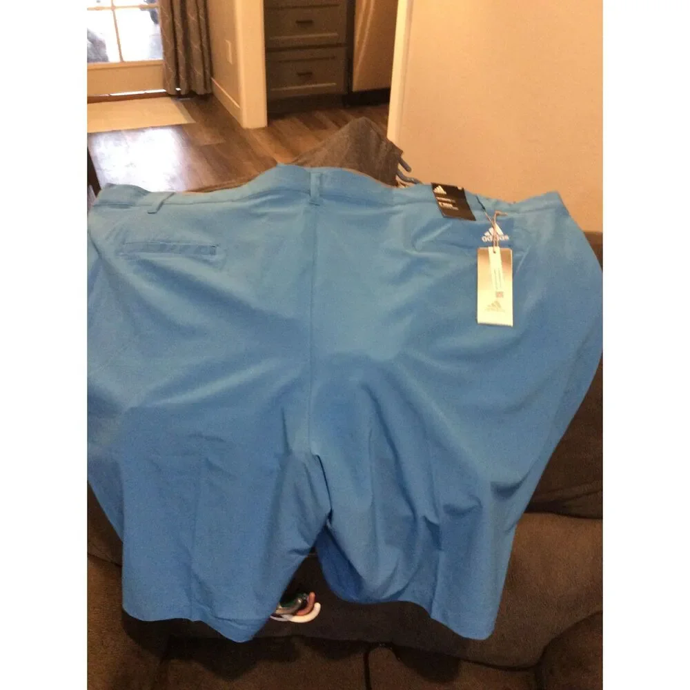 New NWT Blue Adidas Mens Golf Shorts 52